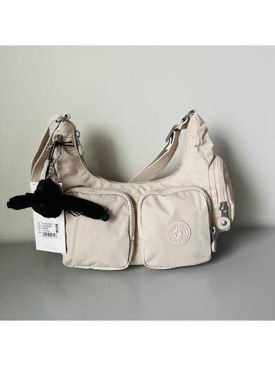 Kipling Handbags - Kipling Basic Rikka Small Crossbody Bag in Ivory White NWT